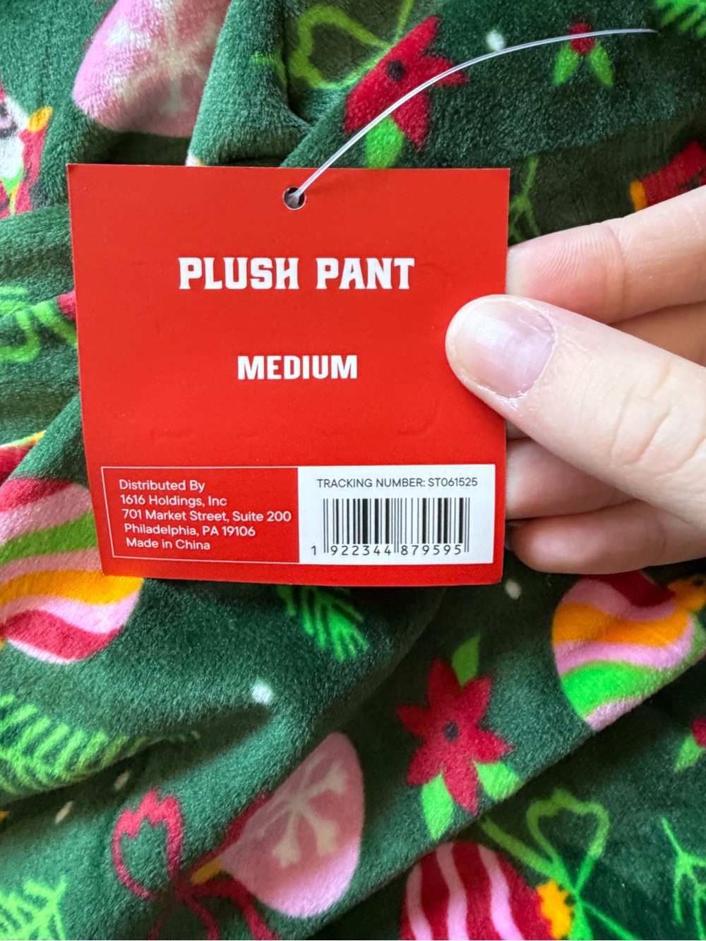 BNWT Snow Cool Kids Green Holiday Pajama Pants - Picture 4 of 4
